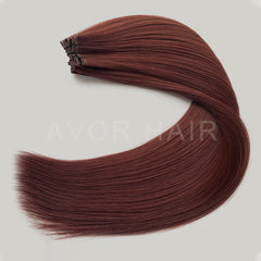 Genius Weft #Natural Copper Tone Color Hair