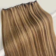 Genius Weft #Ash Cocoa Brown Color Hair
