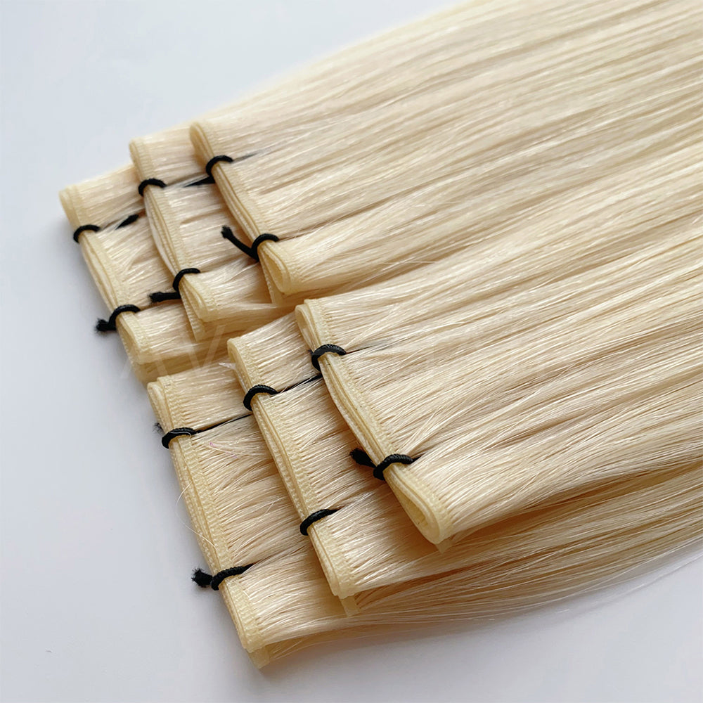 Genius Weft #Soft Golden Blonde Color Hair
