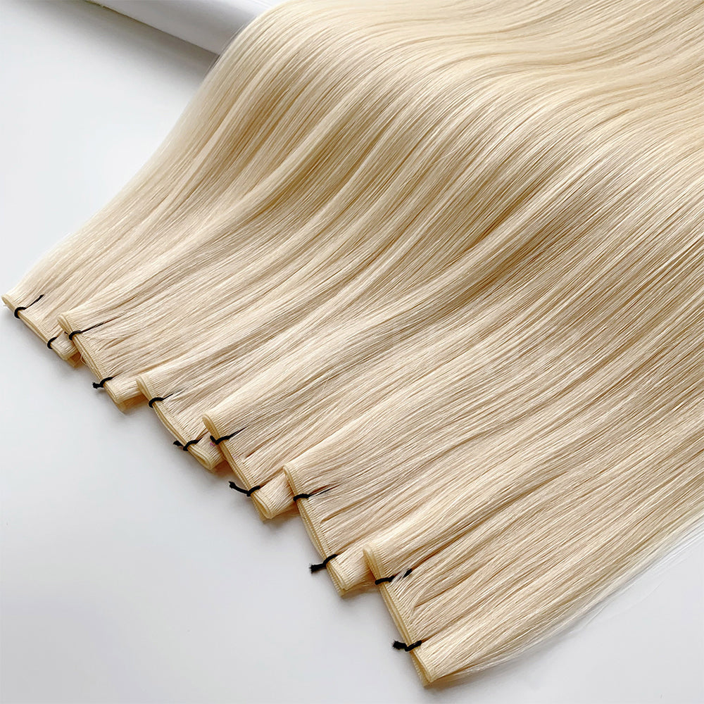 Genius Weft #Soft Golden Blonde Color Hair