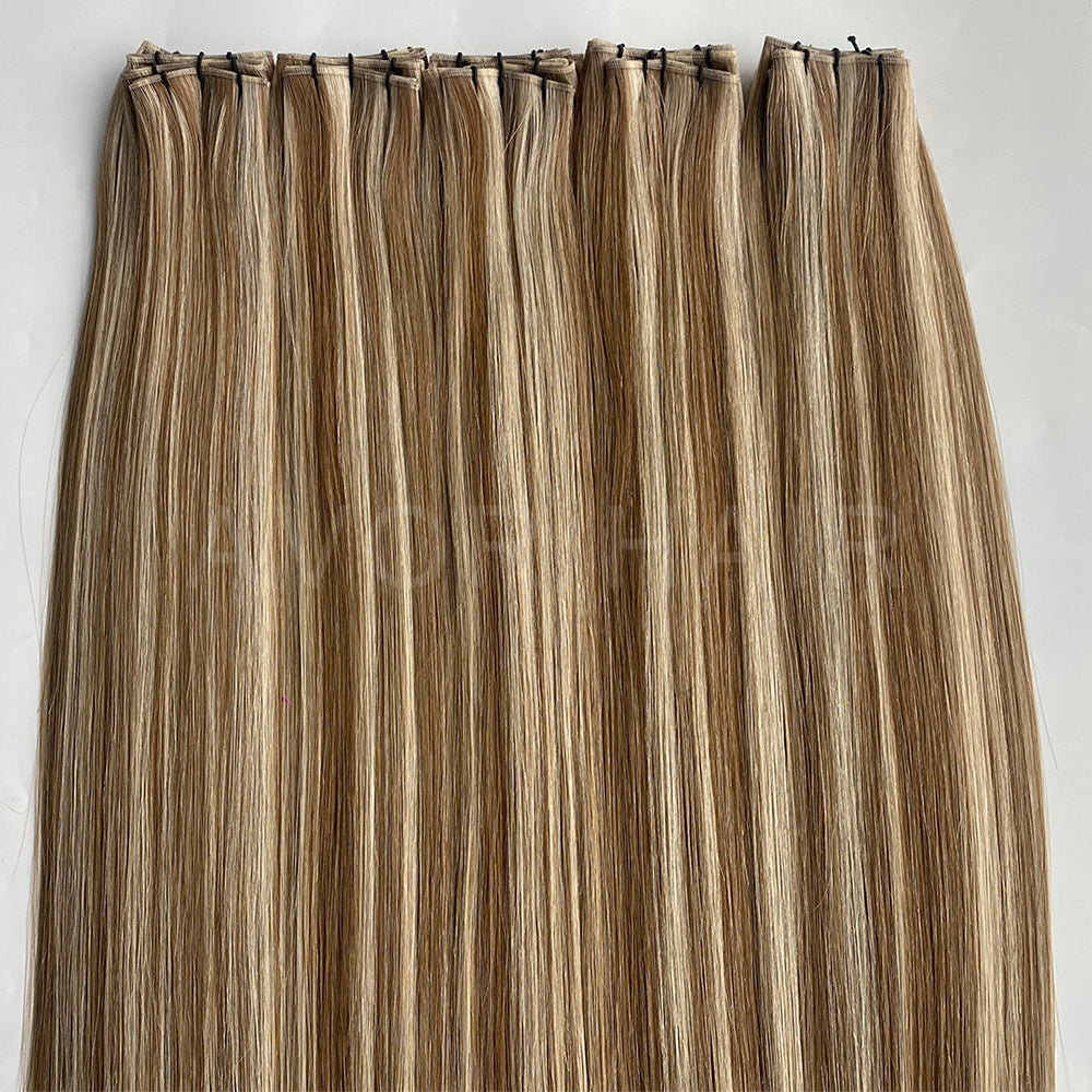 Genius Weft #Warm Chocolate Tone Color Hair