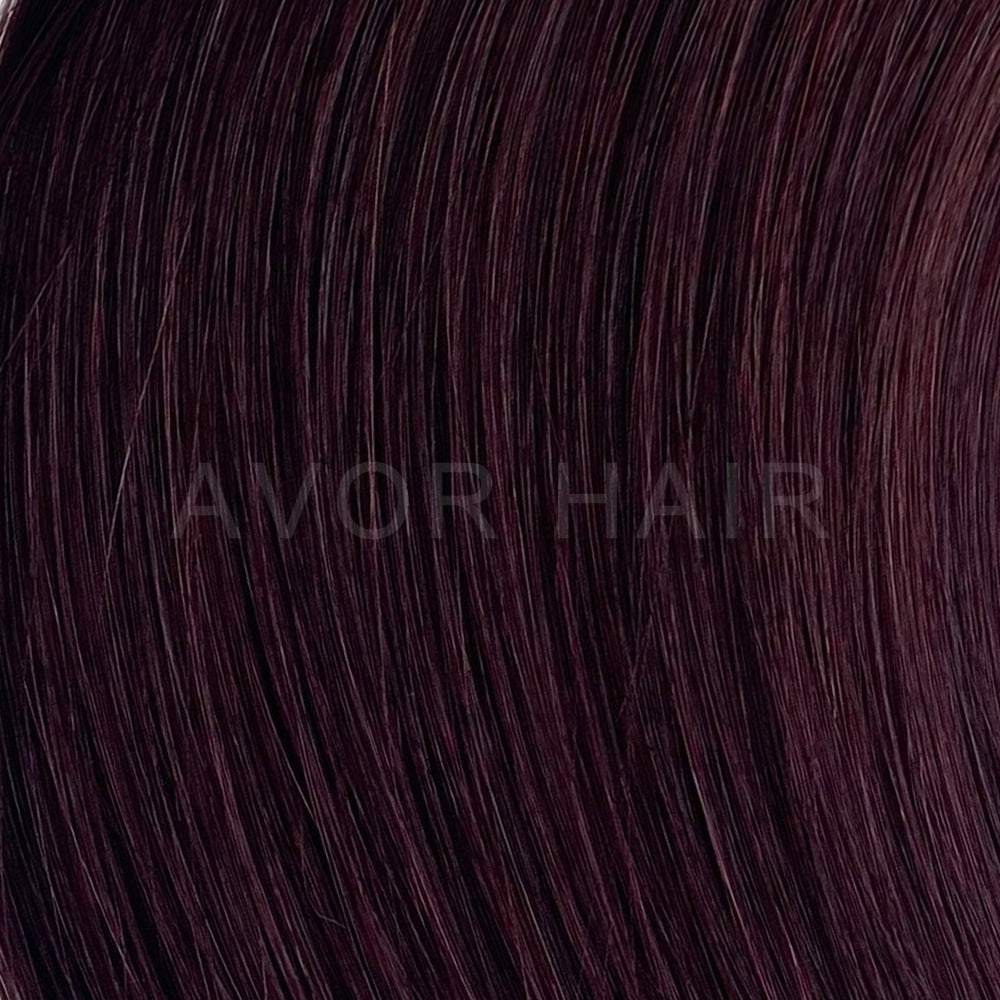 Genius Weft #Soft Auburn Brown Color Hair