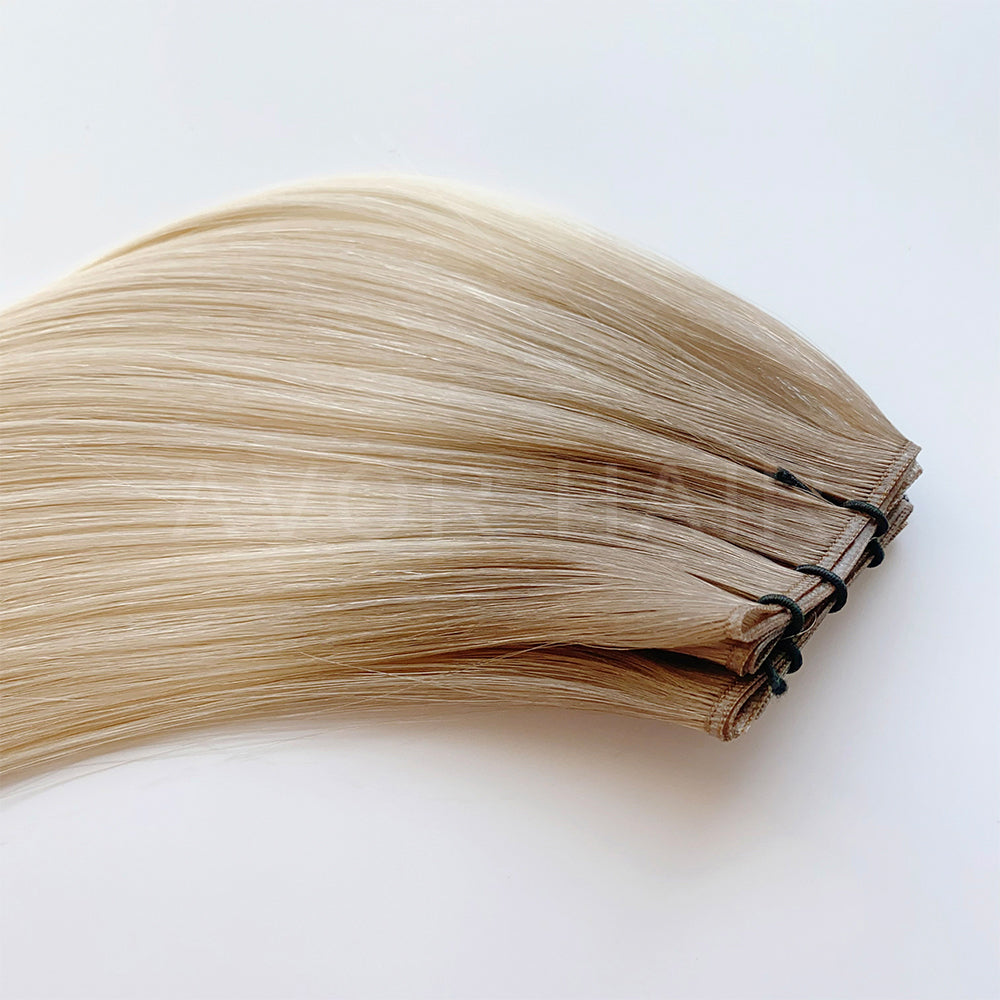 Genius Weft #Ash Blonde Transition Color Hair