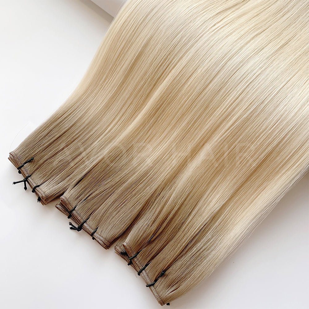 Genius Weft #Ash Blonde Transition Color Hair