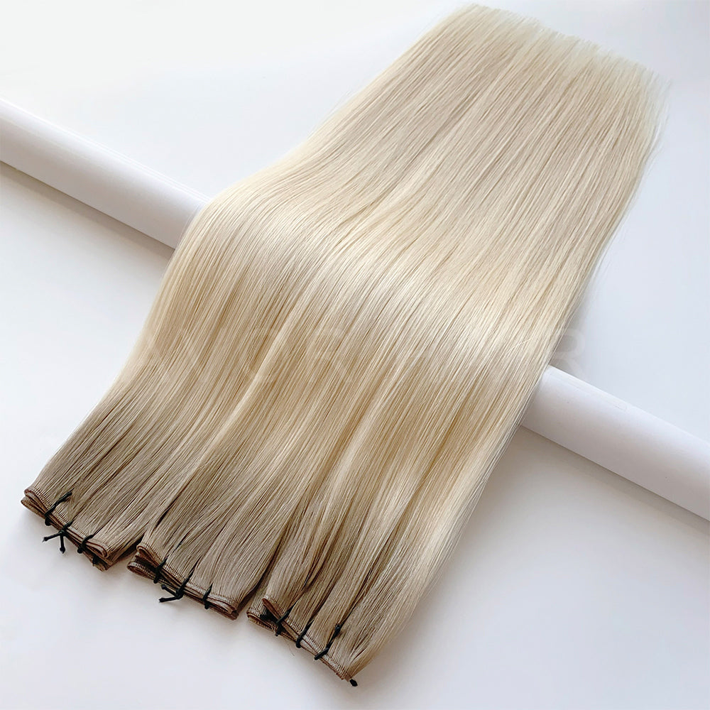 Genius Weft #Ash Blonde Transition Color Hair