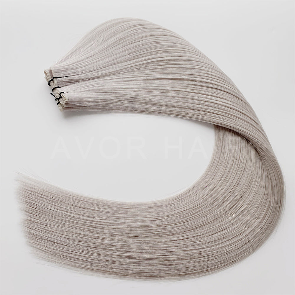 Genius Weft #Cool Ash Blonde Color Hair