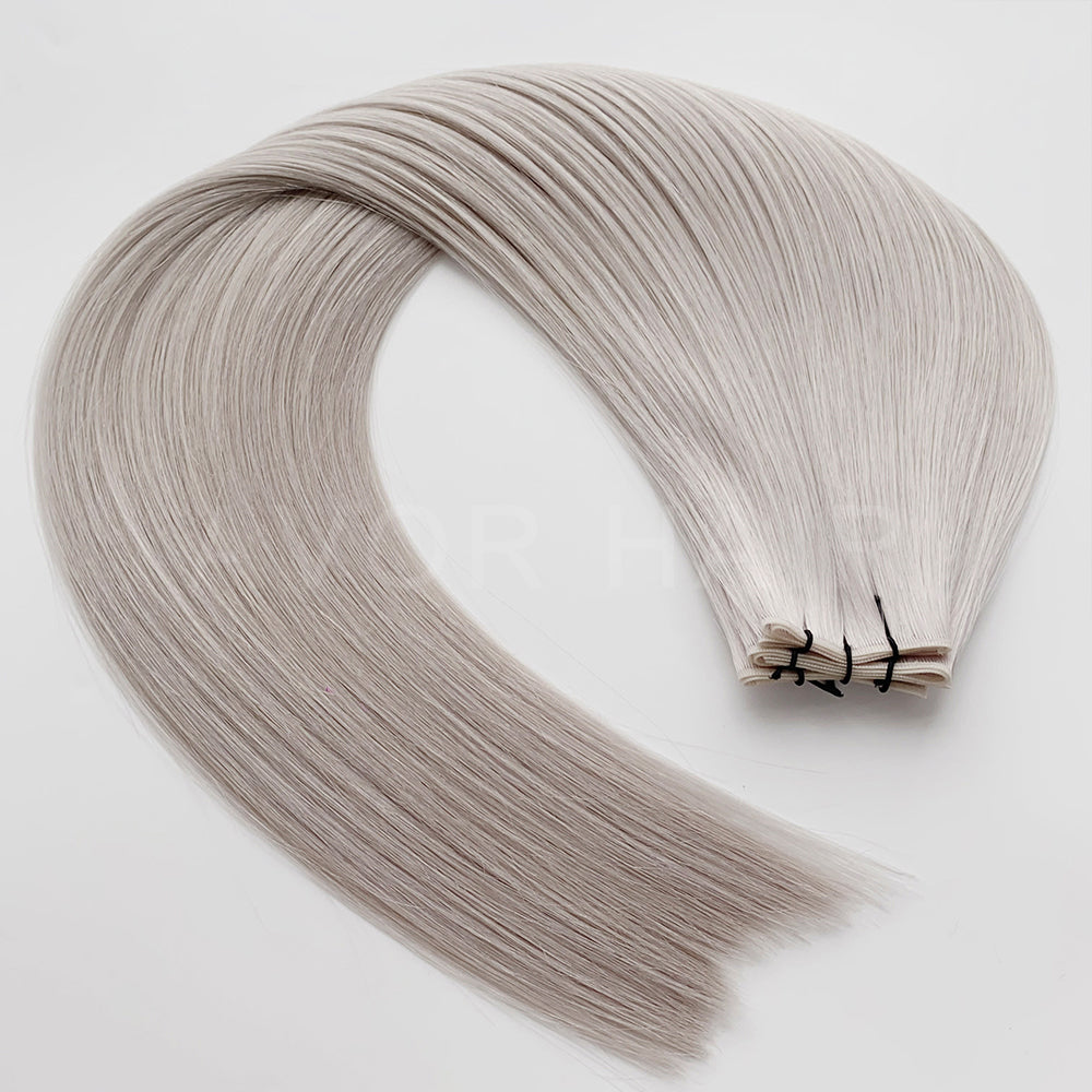 Genius Weft #Cool Ash Blonde Color Hair