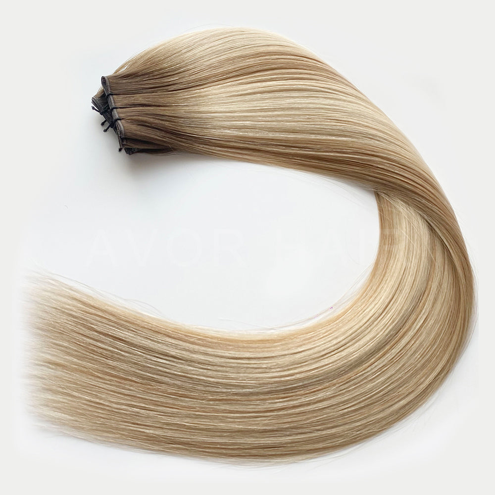 Genius Weft #Soft Hand-Painted Blonde Color Hair