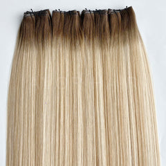 Genius Weft #Soft Hand-Painted Blonde Color Hair